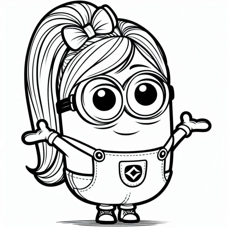 Minions Ausmalbilder 797