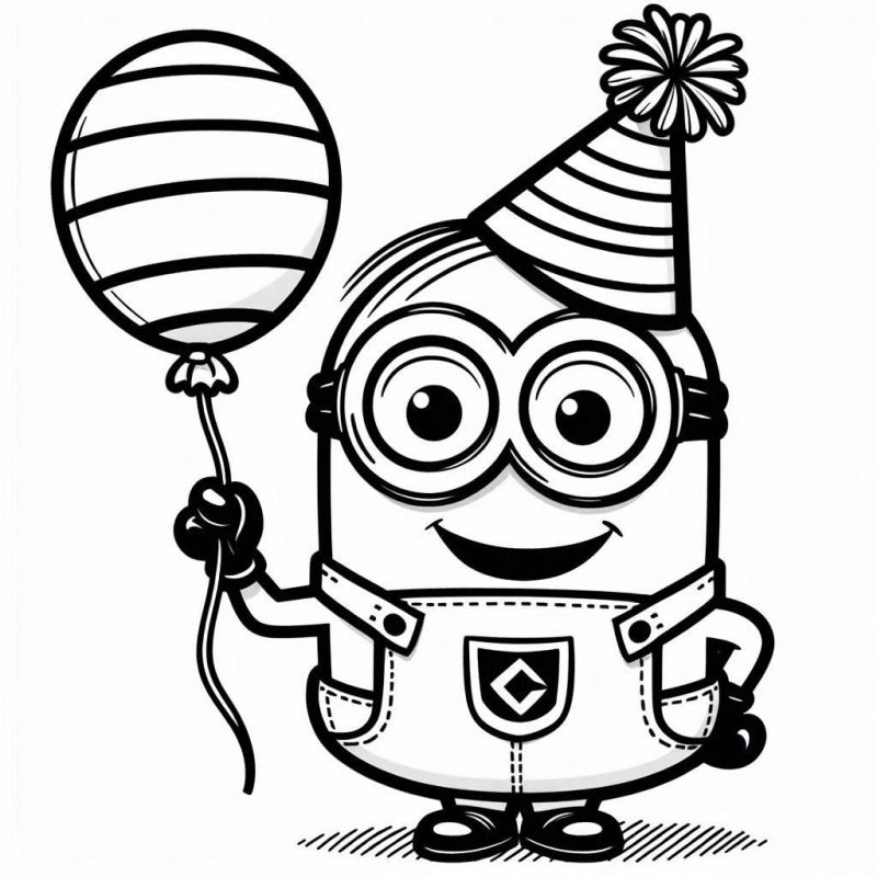 Minions Ausmalbilder 940