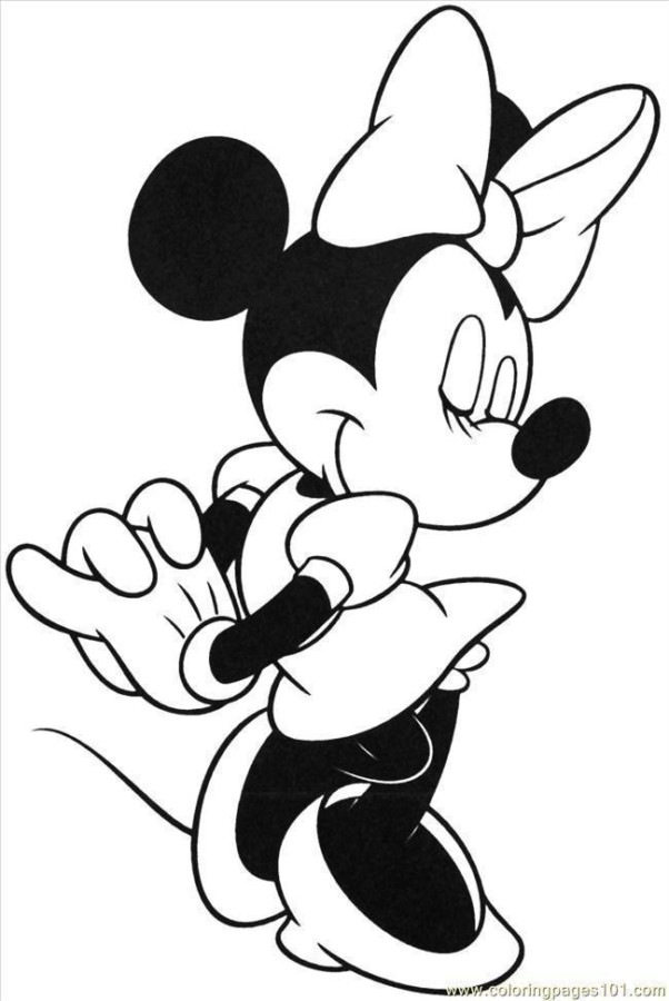 Minnie Ausmalbilder 084