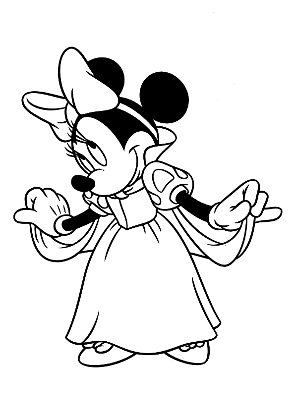 Minnie Ausmalbilder 287