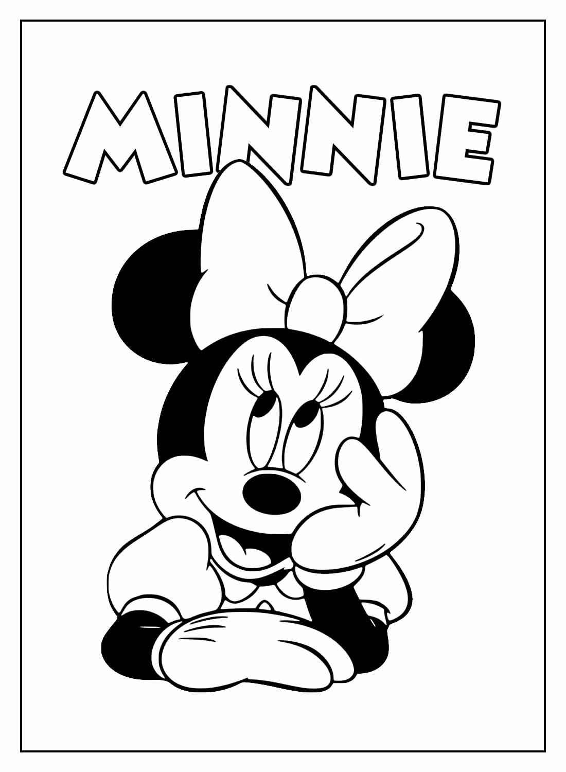 Minnie Ausmalbilder 410
