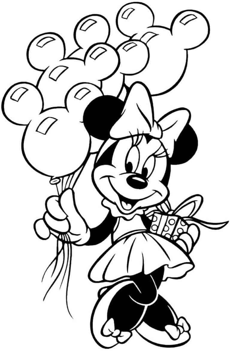 Minnie Ausmalbilder 853