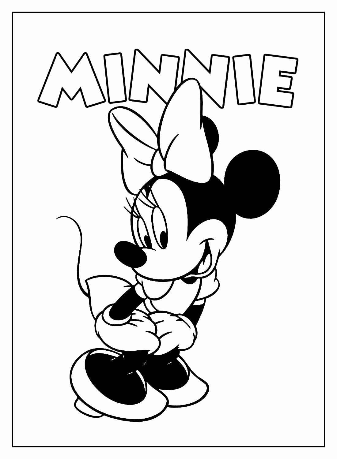 Minnie Ausmalbilder 859