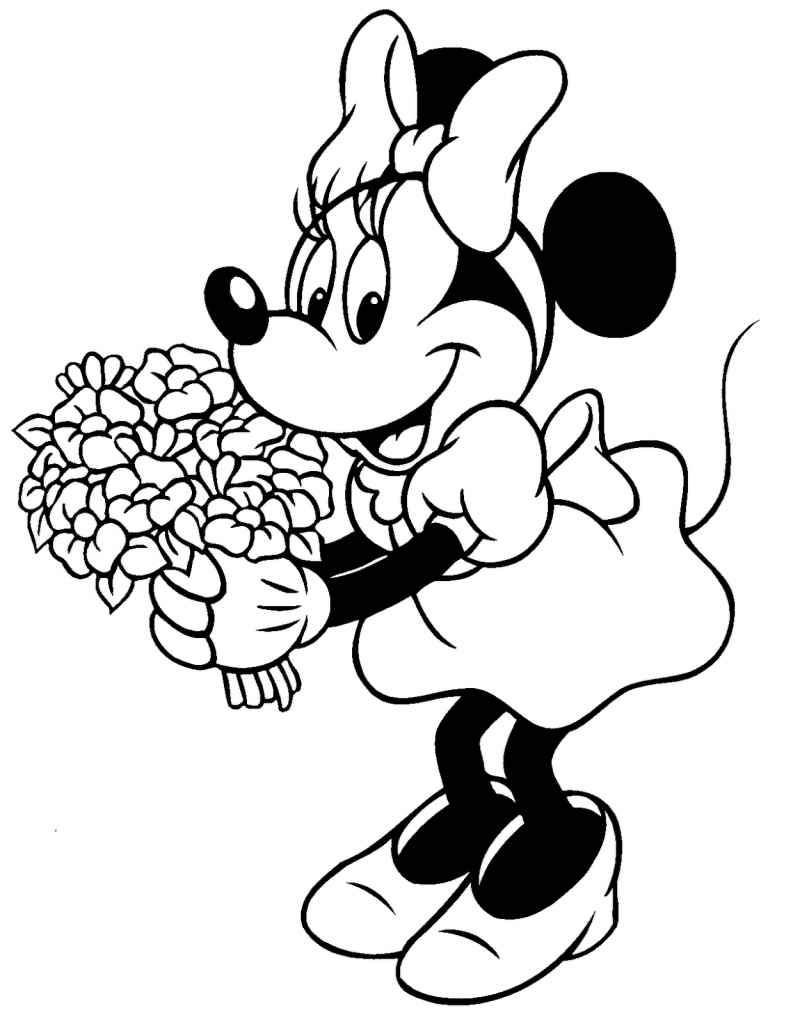 Minnie Ausmalbilder 867