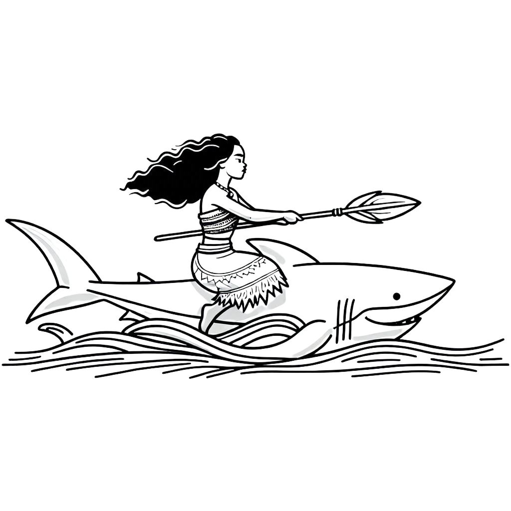 Moana Ausmalbilder 026