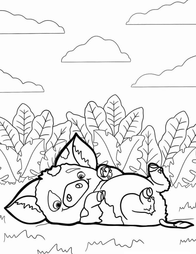 Moana Ausmalbilder 085