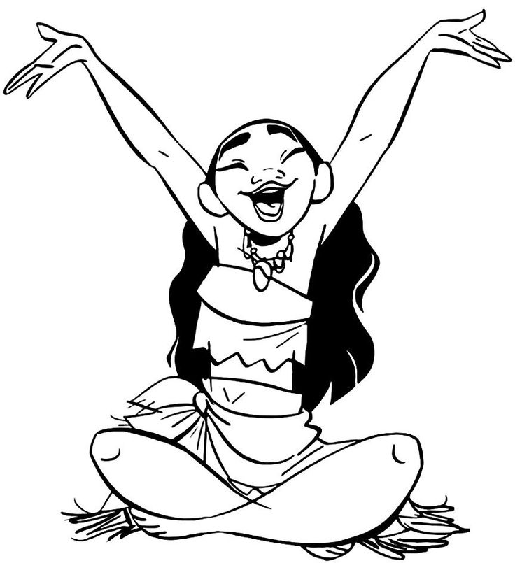 Moana Ausmalbilder 133