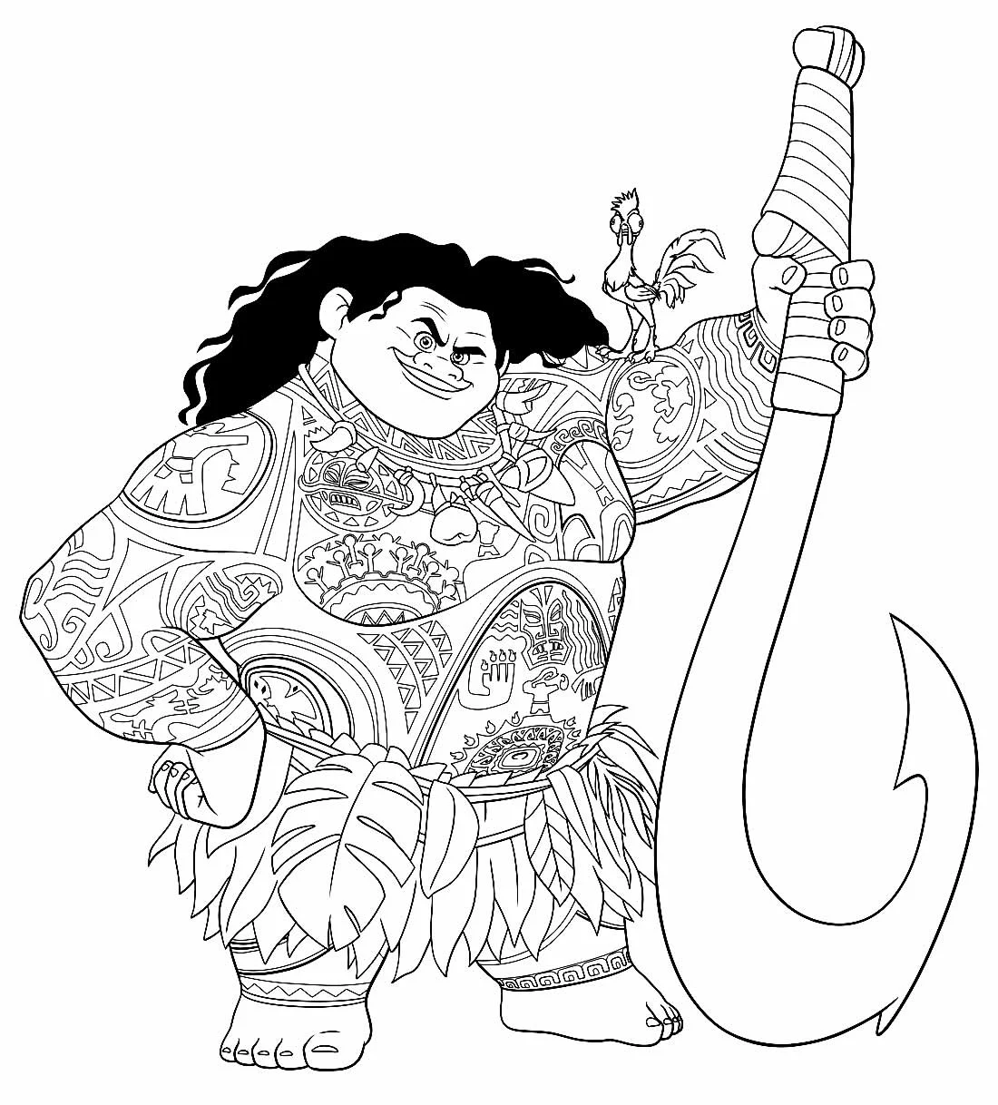 Moana Ausmalbilder 386