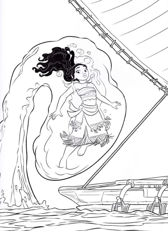 Moana Ausmalbilder 427