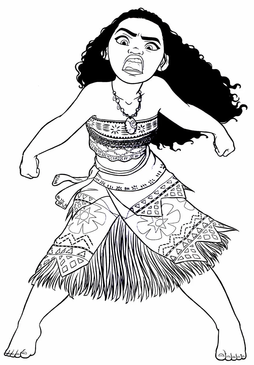 Moana Ausmalbilder 449