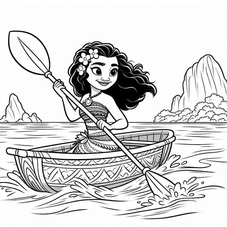 Moana Ausmalbilder 480