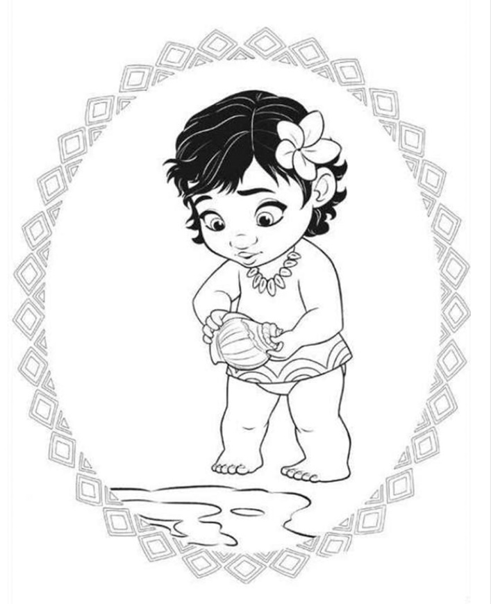 Moana Ausmalbilder 592