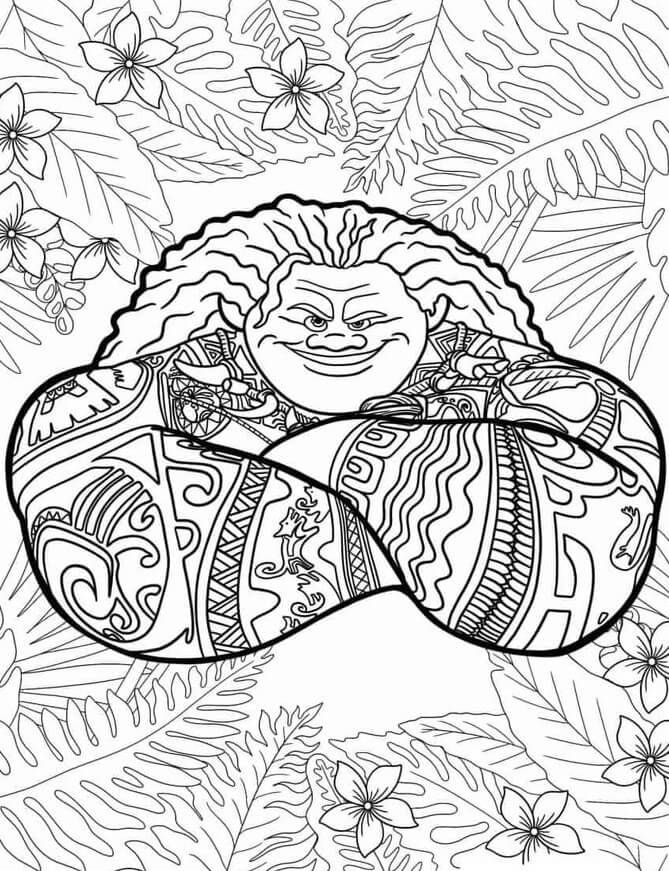Moana Ausmalbilder 620