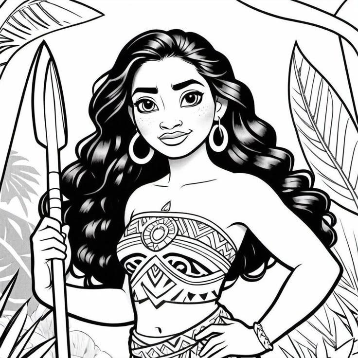 Moana Ausmalbilder 758
