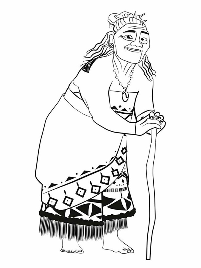 Moana Ausmalbilder 788