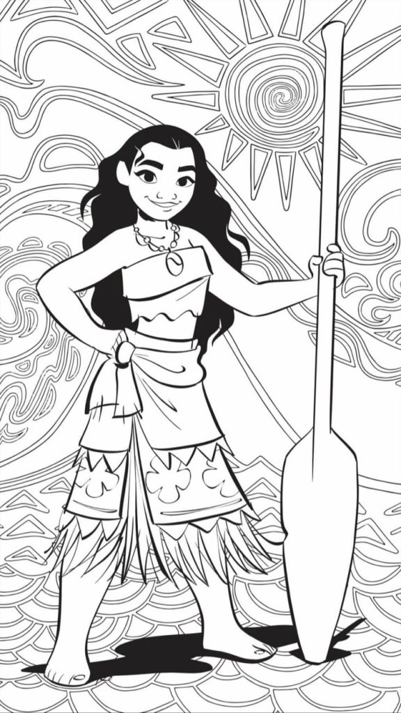 Moana Ausmalbilder 932