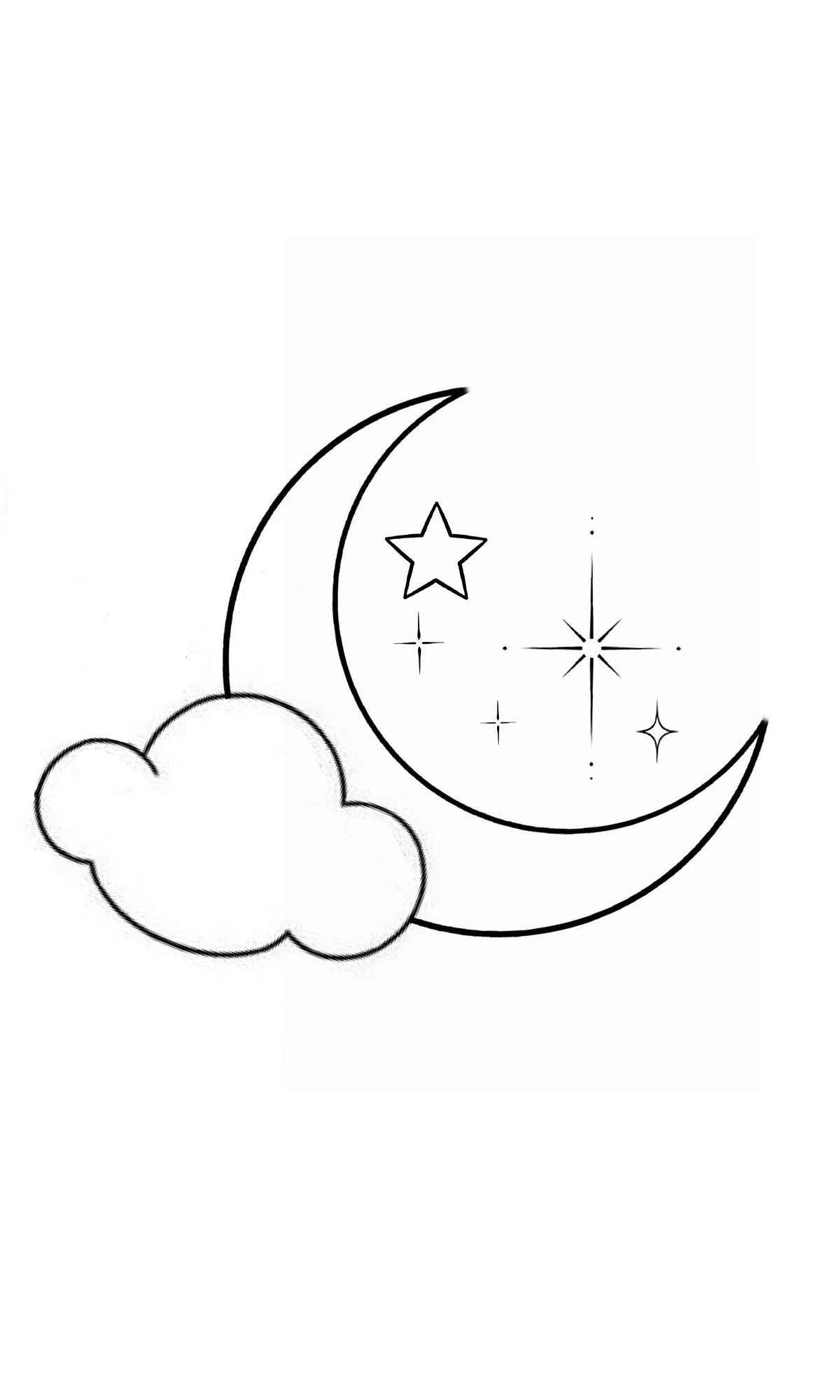 Mond Ausmalbilder 197