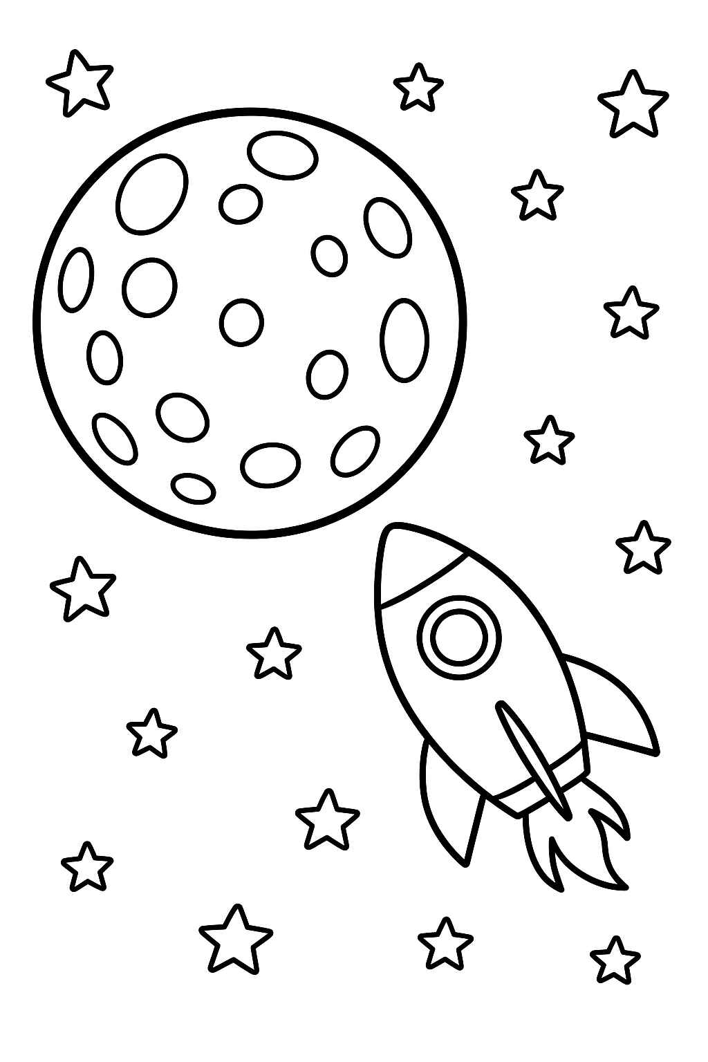 Mond Ausmalbilder 551