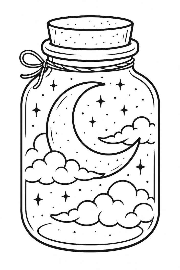 Mond Ausmalbilder 603