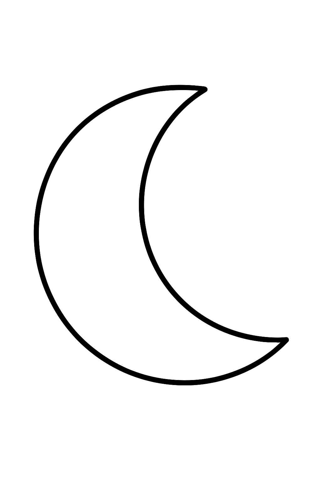 Mond Ausmalbilder 934