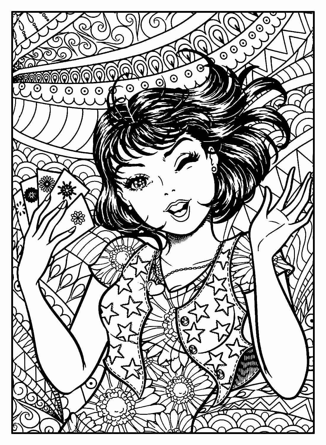 Monica Ausmalbilder 685