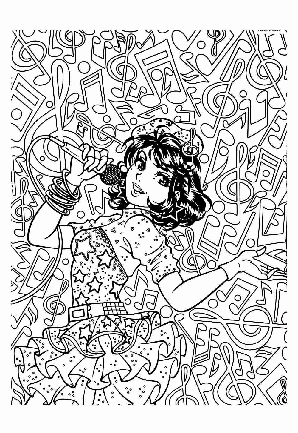 Monica Ausmalbilder 756