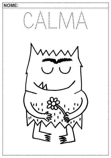 Monster der Farben Ausmalbilder 369