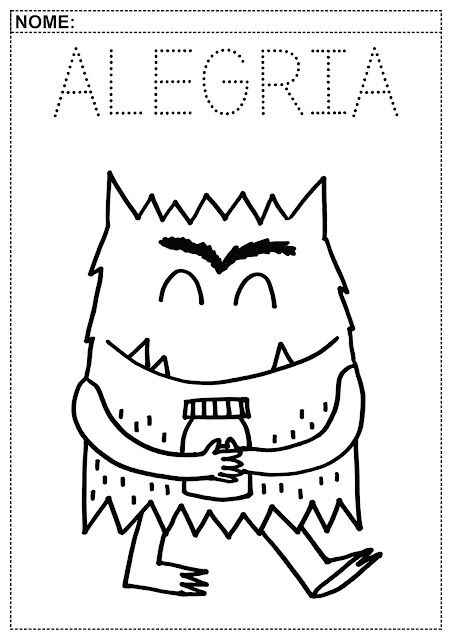 Monster der Farben Ausmalbilder 697