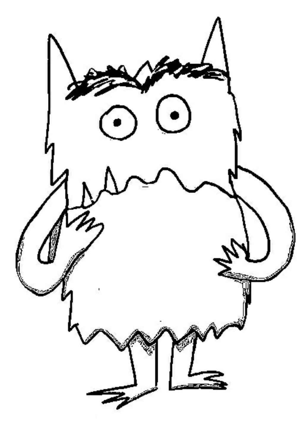 Monster der Farben Ausmalbilder 877