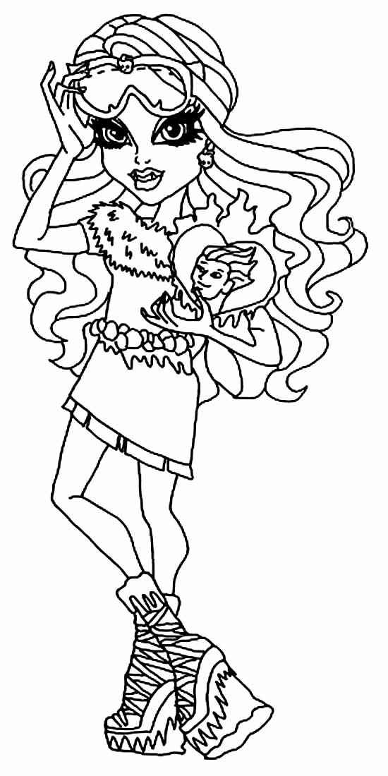Monster High Ausmalbilder 068