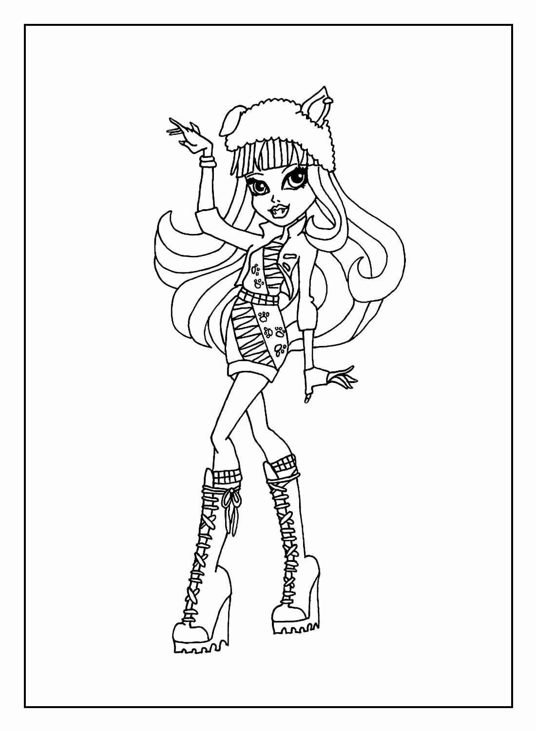 Monster High Ausmalbilder 178