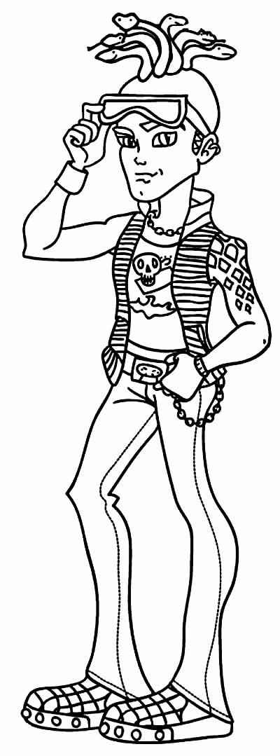 Monster High Ausmalbilder 398