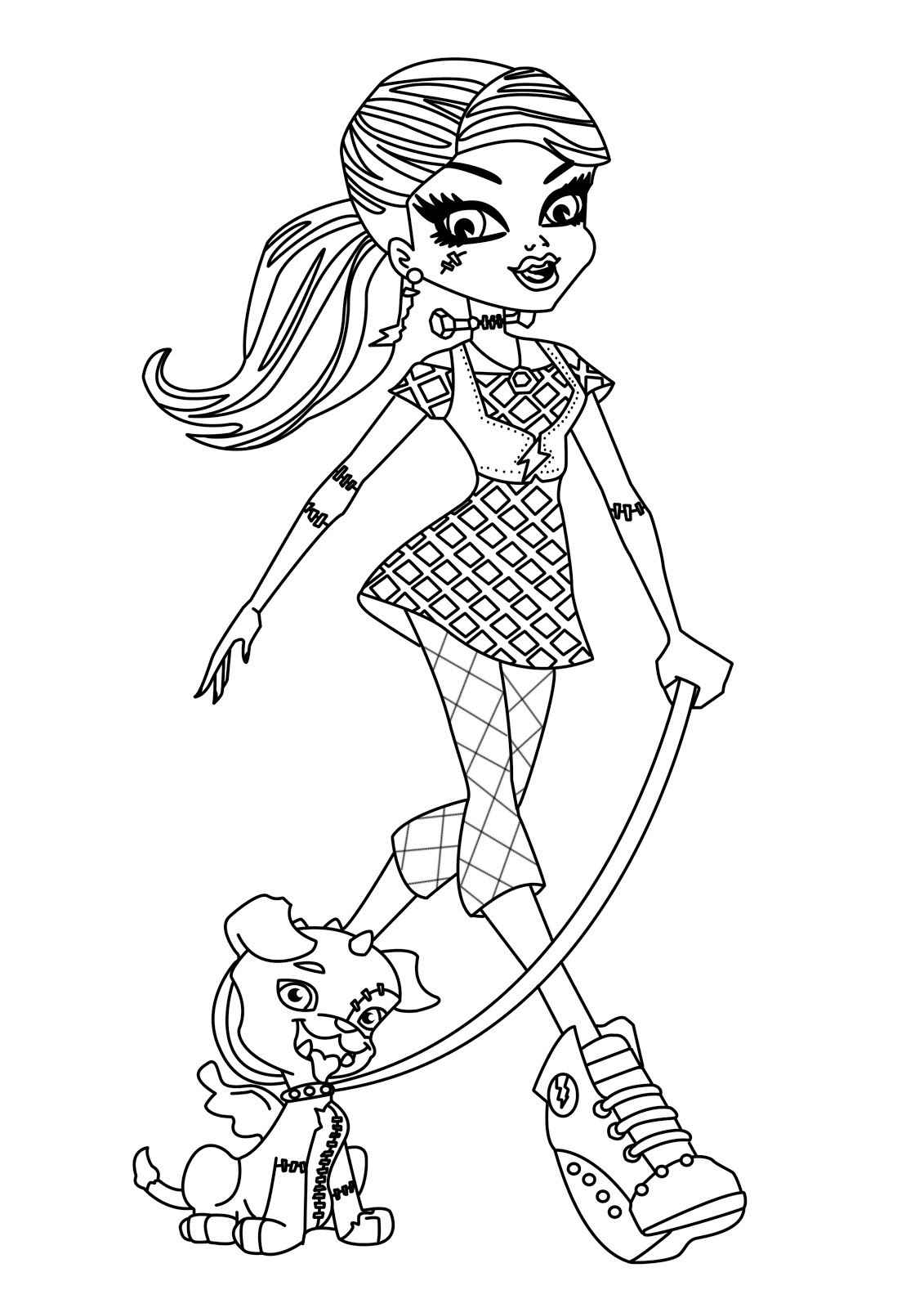 Monster High Ausmalbilder 434
