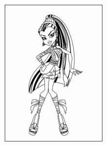 Monster High Ausmalbilder 477