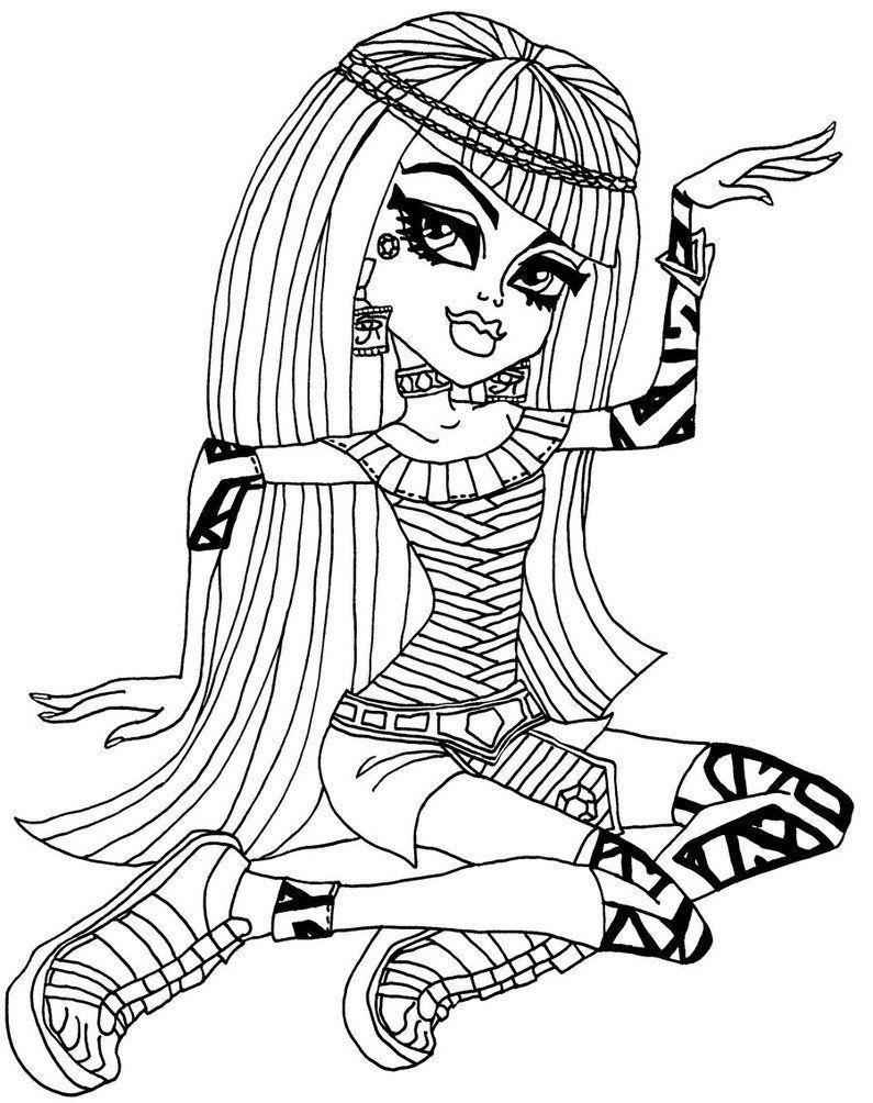 Monster High Ausmalbilder 529