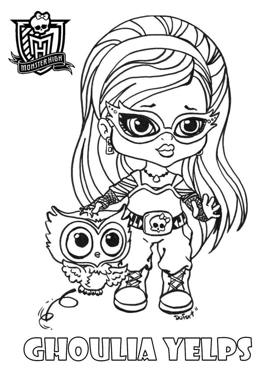 Monster High Ausmalbilder 632