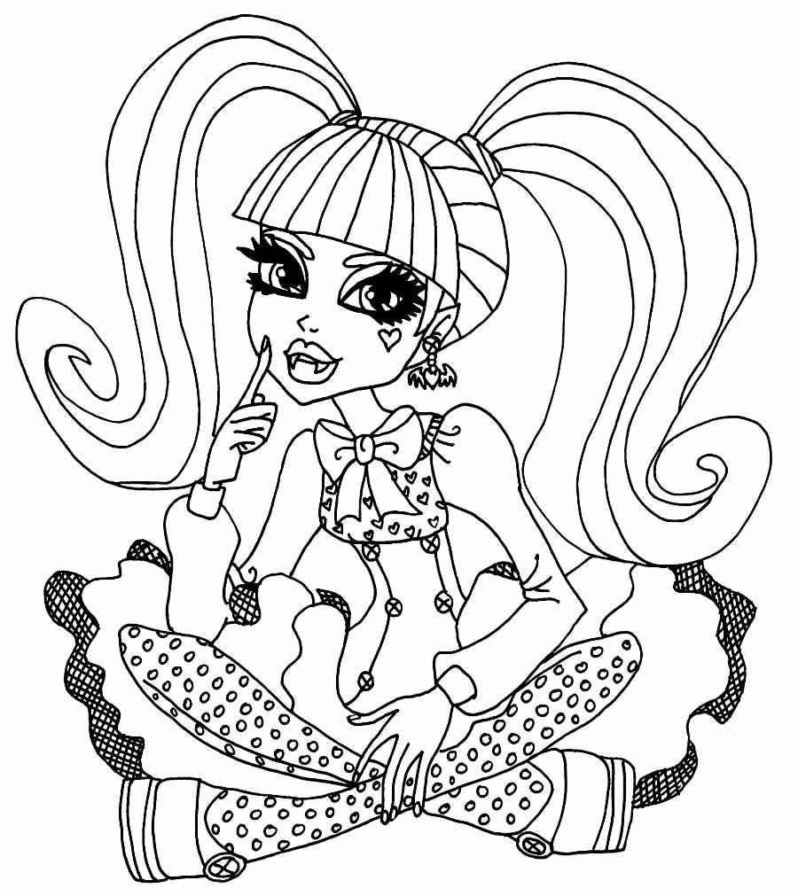 Monster High Ausmalbilder 679