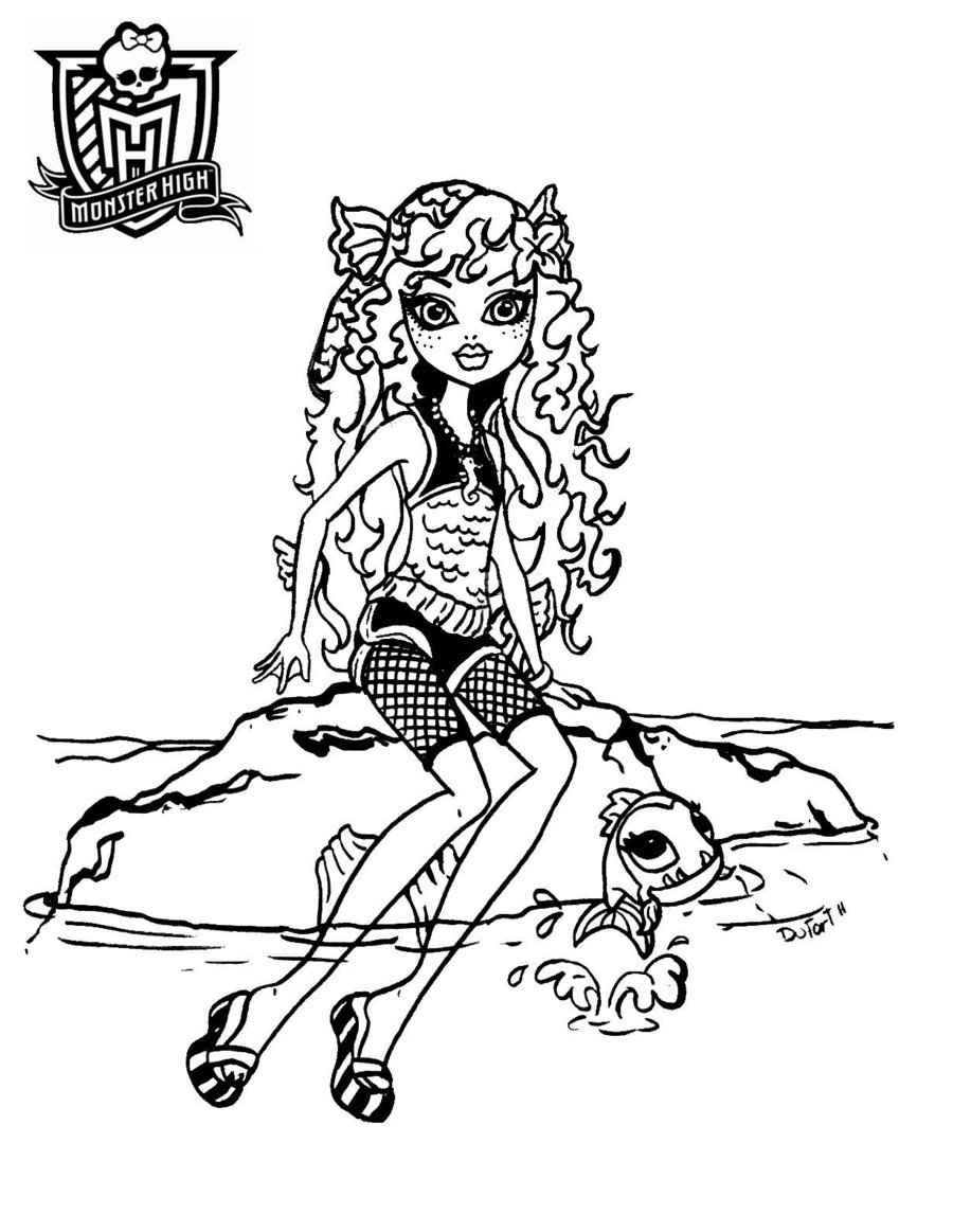 Monster High Ausmalbilder 694