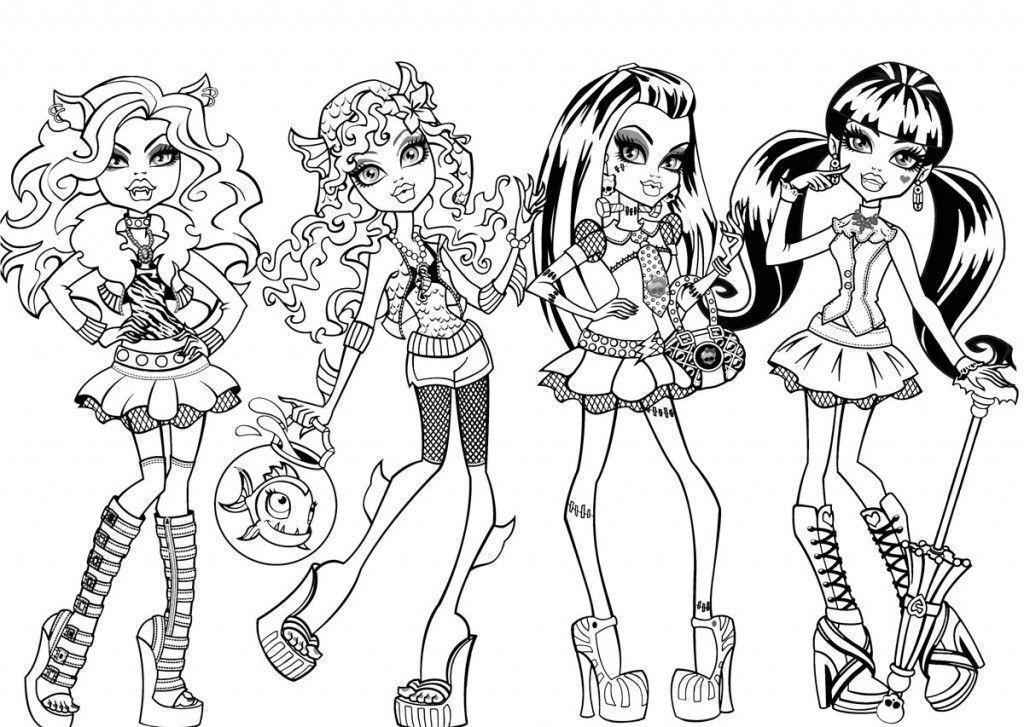 Monster High Ausmalbilder 852