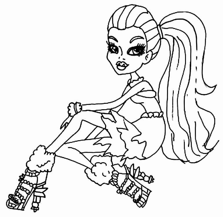 Monster High Ausmalbilder 876