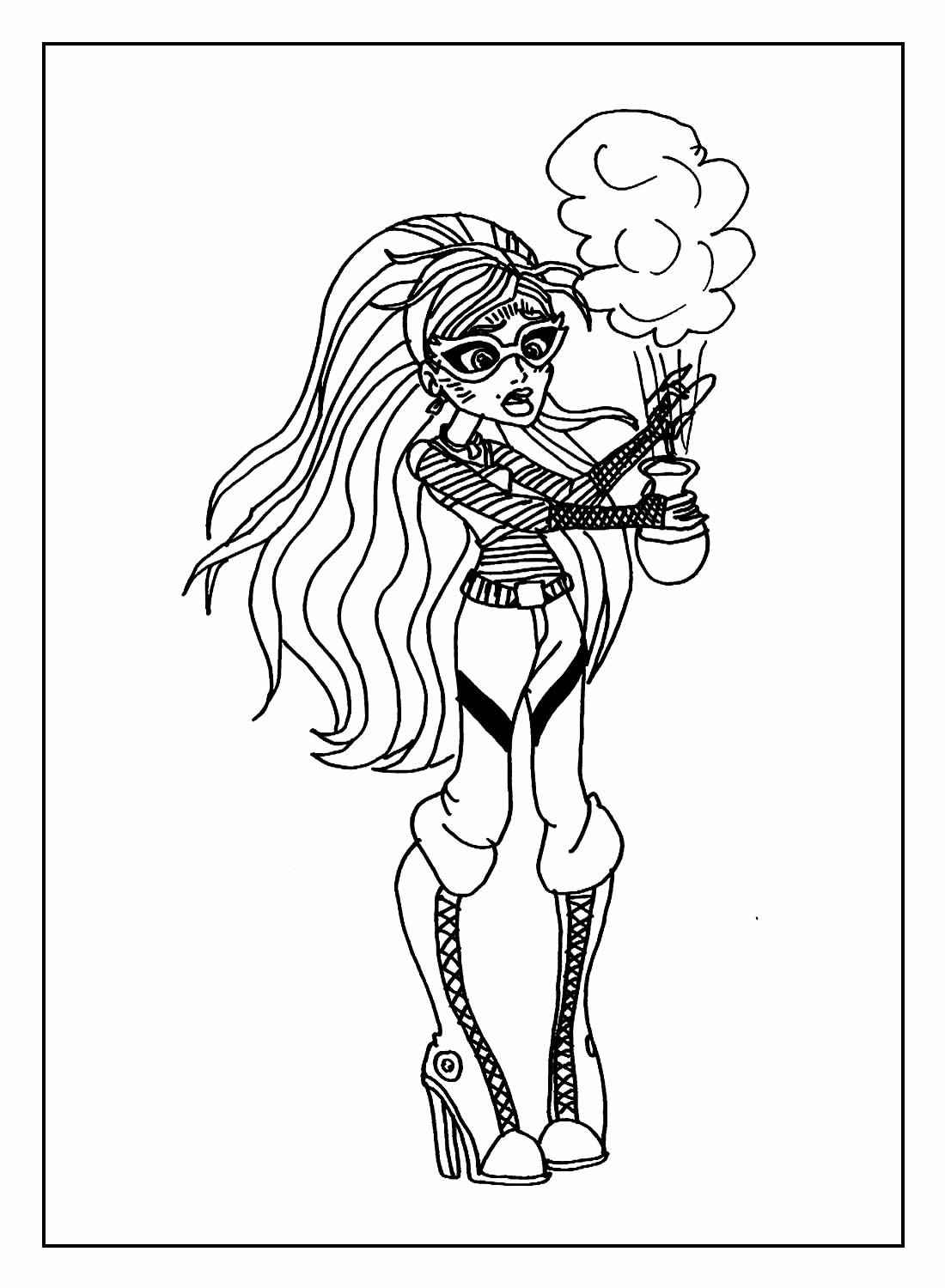 Monster High Ausmalbilder 931