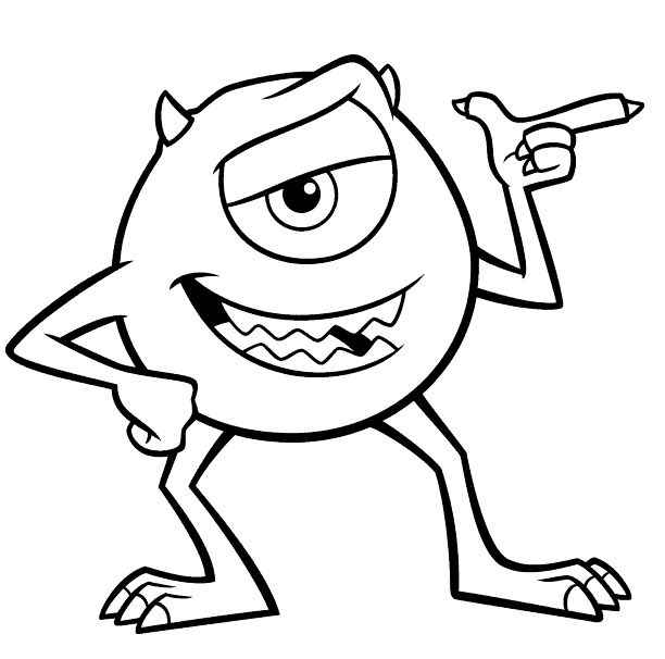 Monsters Inc Ausmalbilder 207