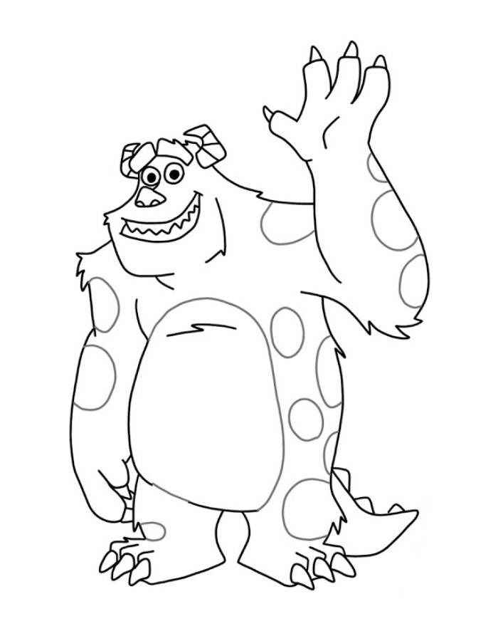 Monsters Inc Ausmalbilder 407