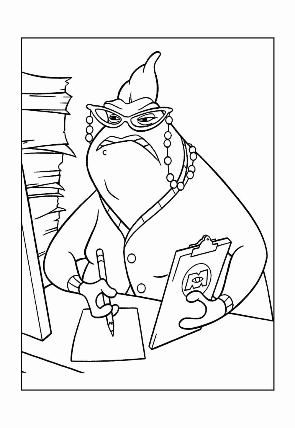 Monsters Inc Ausmalbilder 462