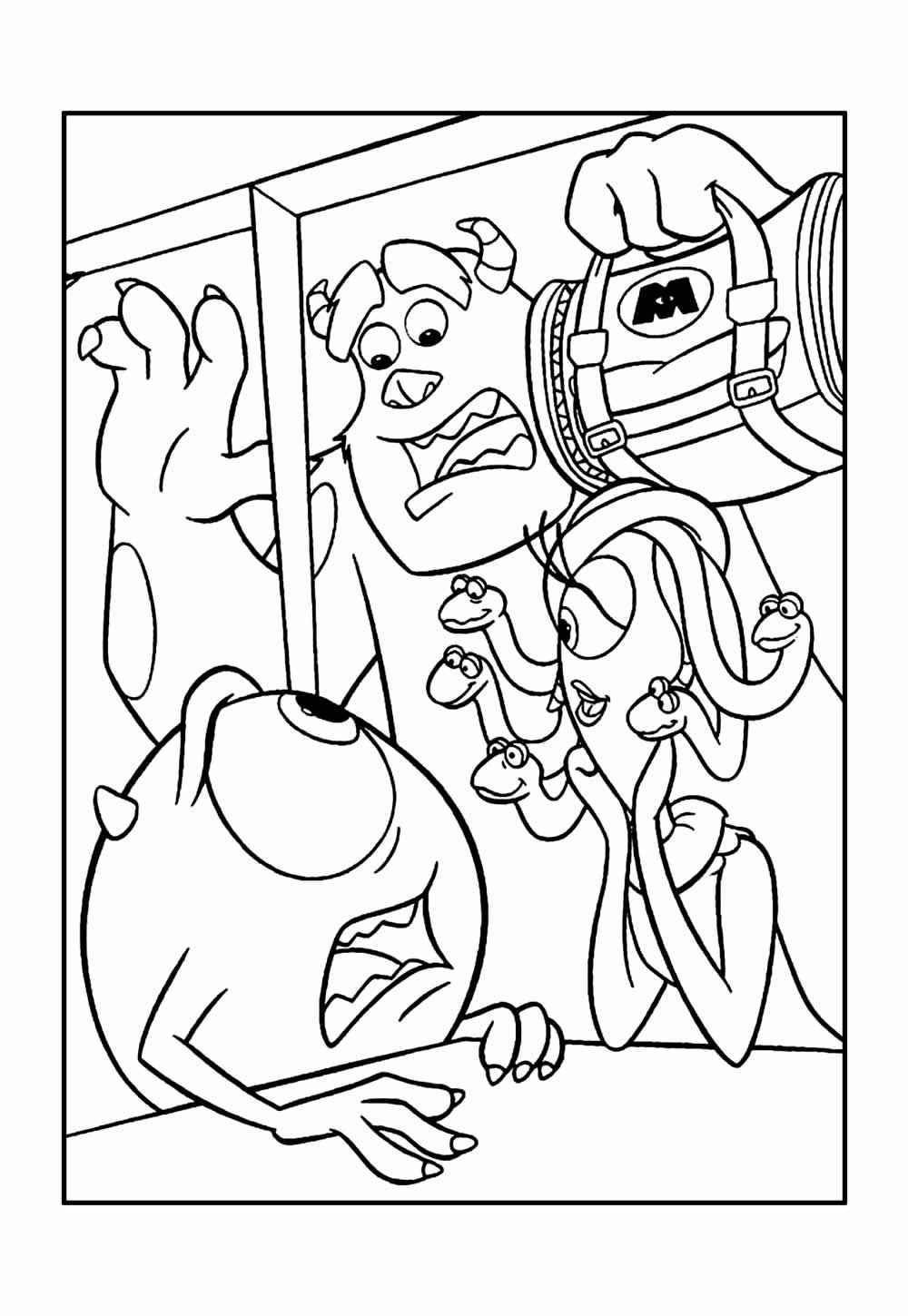Monsters Inc Ausmalbilder 475