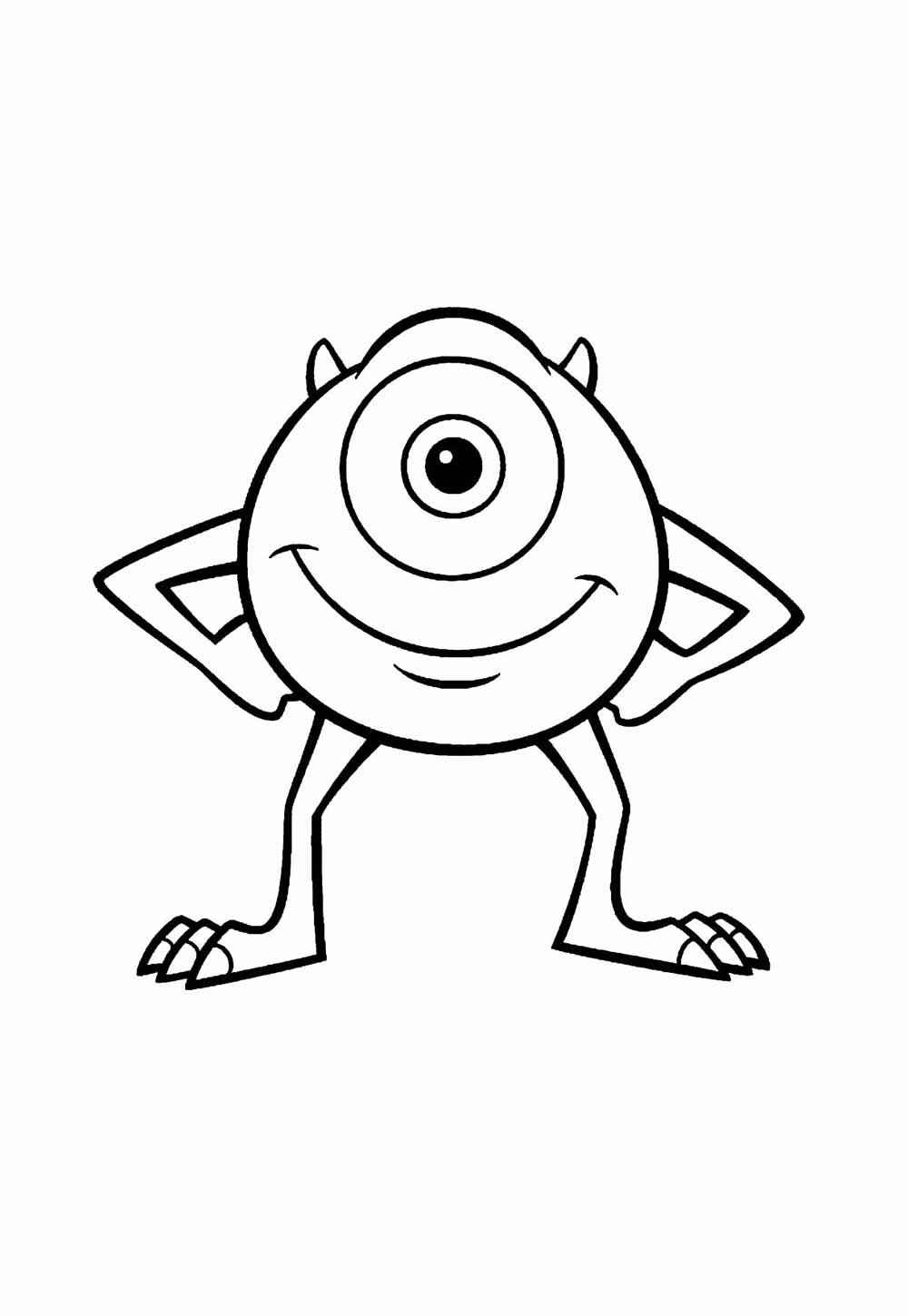Monsters Inc Ausmalbilder 476