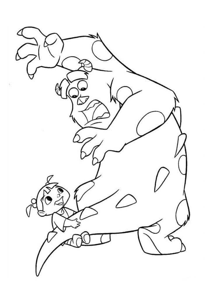 Monsters Inc Ausmalbilder 532