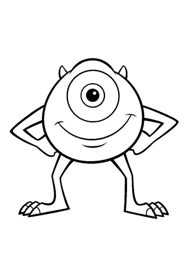 Monsters Inc Ausmalbilder 838