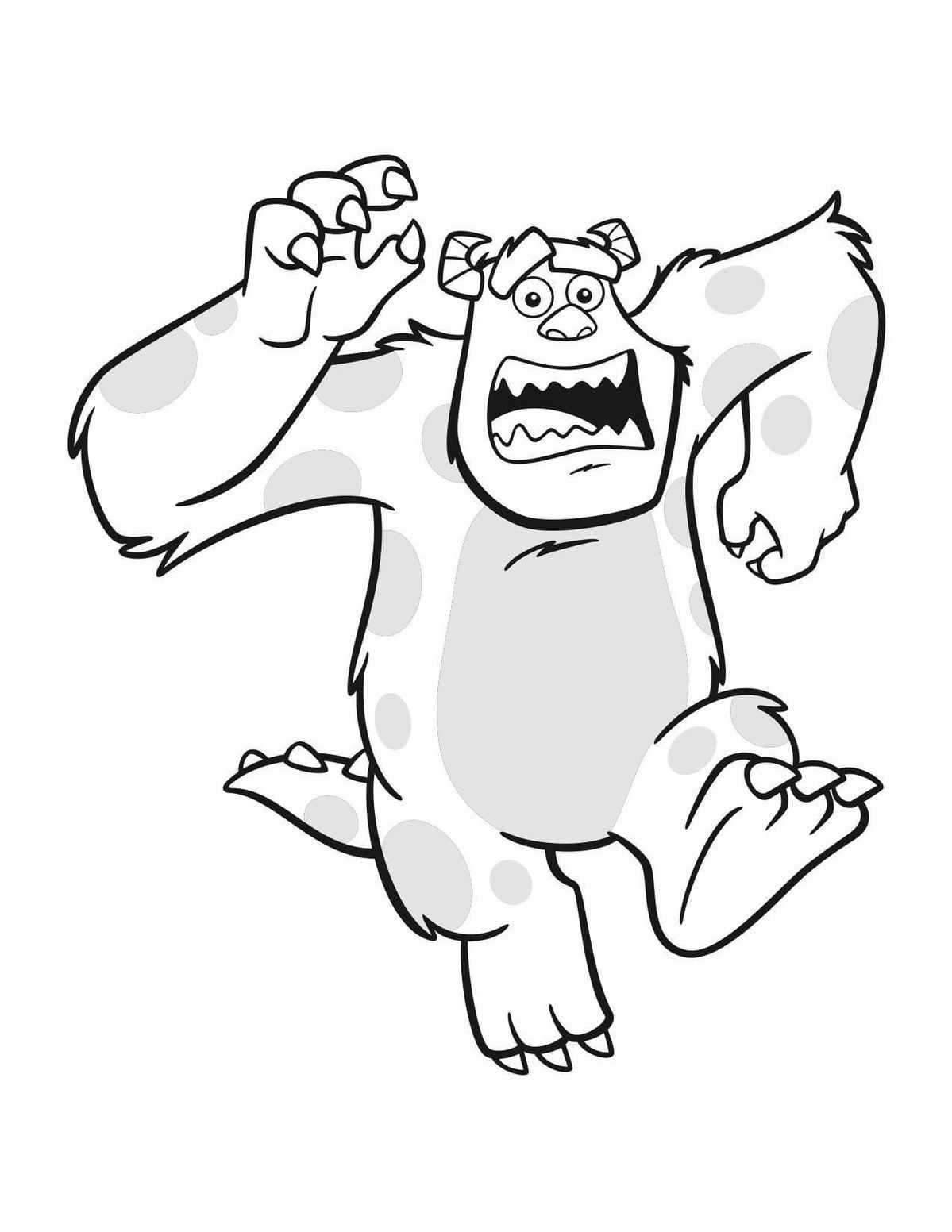 Monsters Inc Ausmalbilder 923