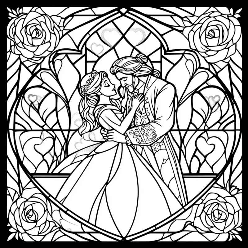 Mosaik Ausmalbilder 393